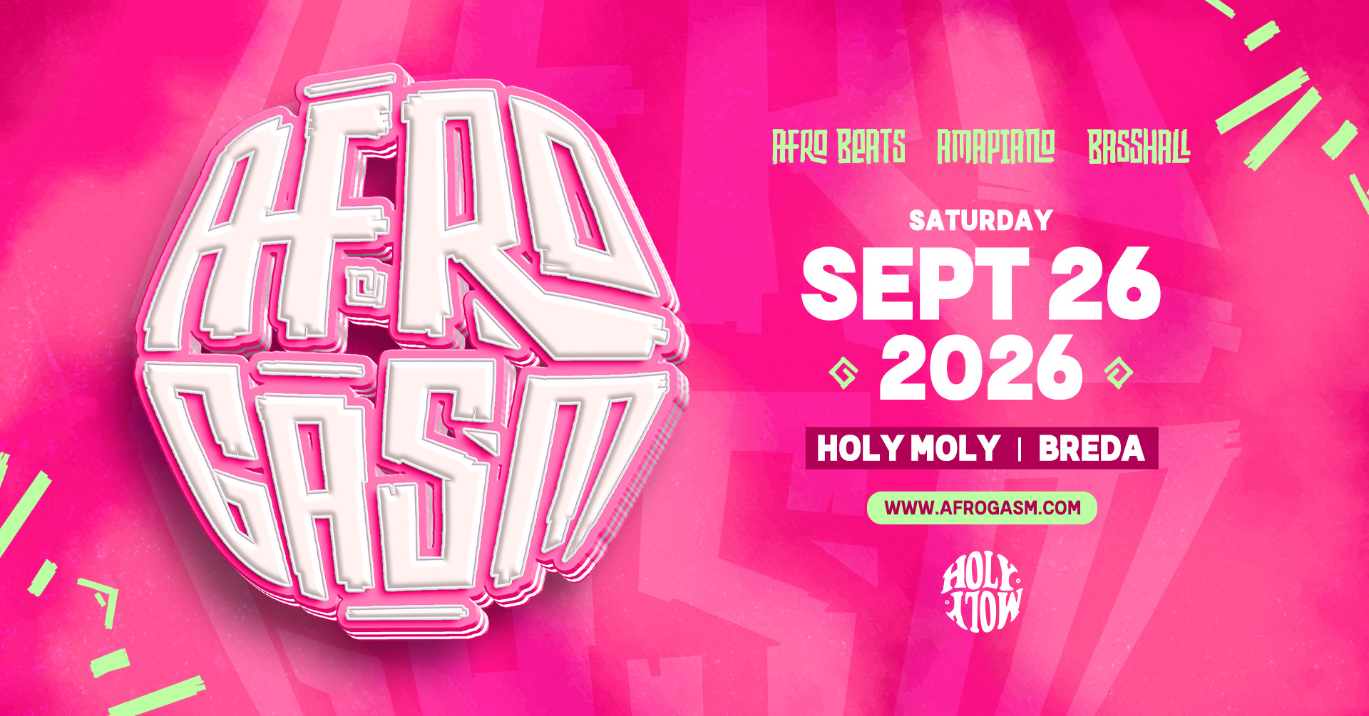 AfroGasm After Summer Edition teaser flyer, date to be announced